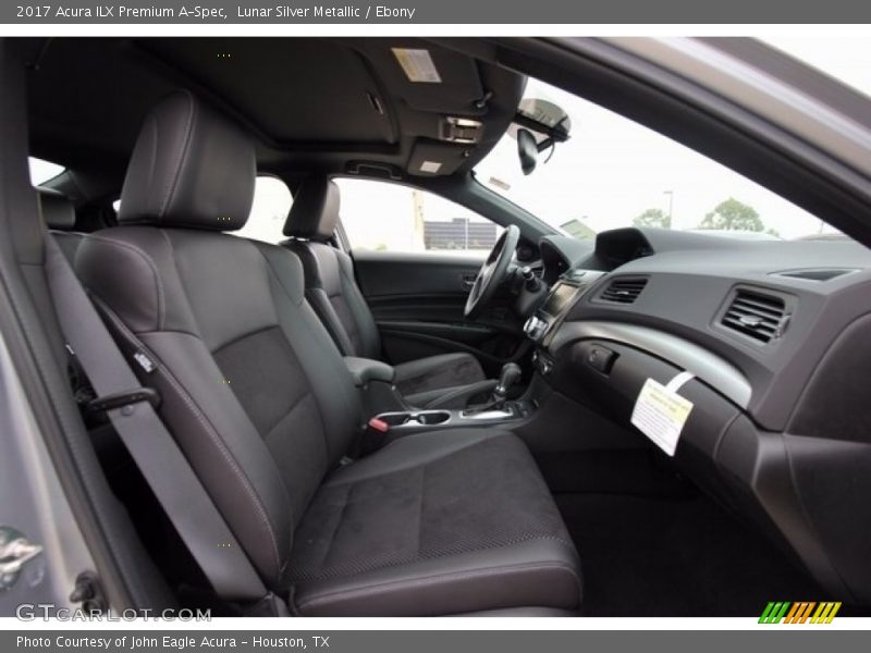 Front Seat of 2017 ILX Premium A-Spec