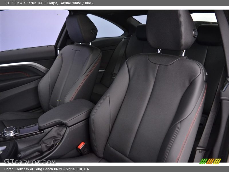Alpine White / Black 2017 BMW 4 Series 440i Coupe