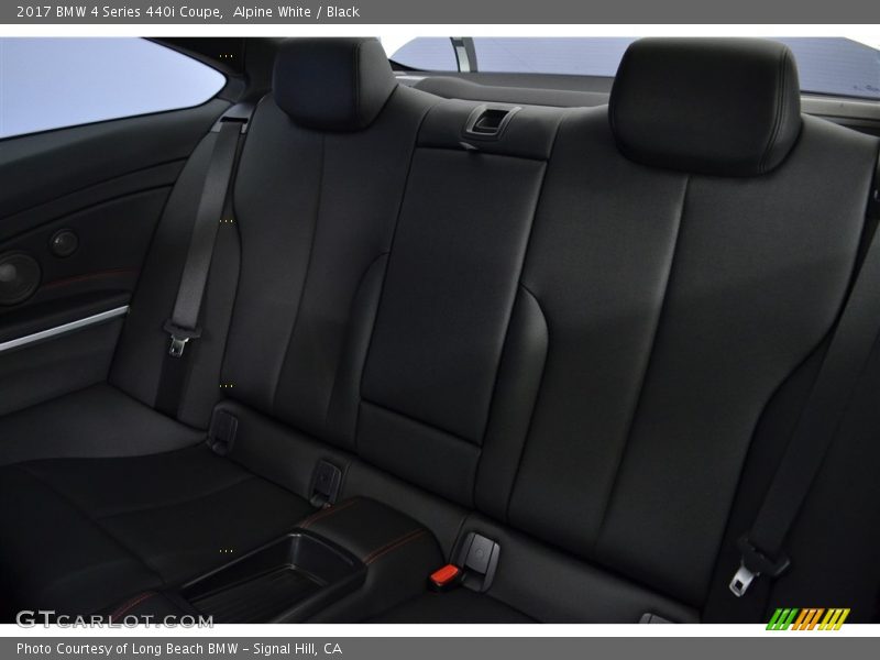 Alpine White / Black 2017 BMW 4 Series 440i Coupe