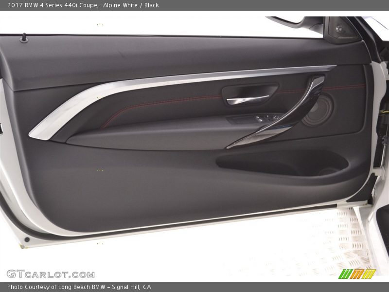 Alpine White / Black 2017 BMW 4 Series 440i Coupe