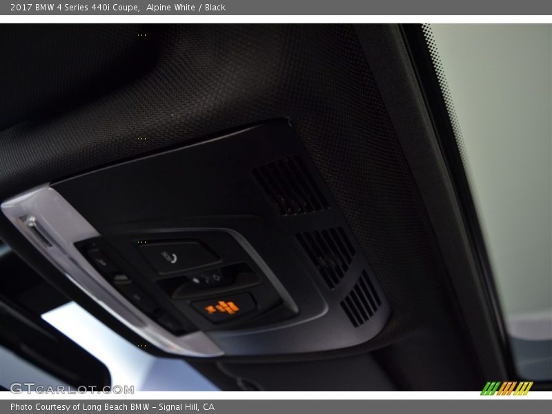 Alpine White / Black 2017 BMW 4 Series 440i Coupe