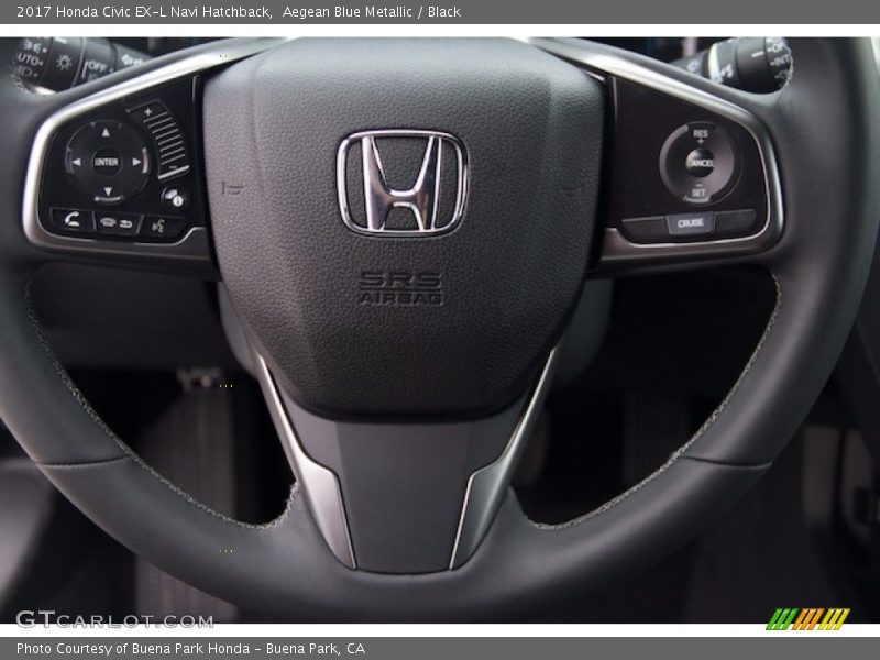  2017 Civic EX-L Navi Hatchback Steering Wheel