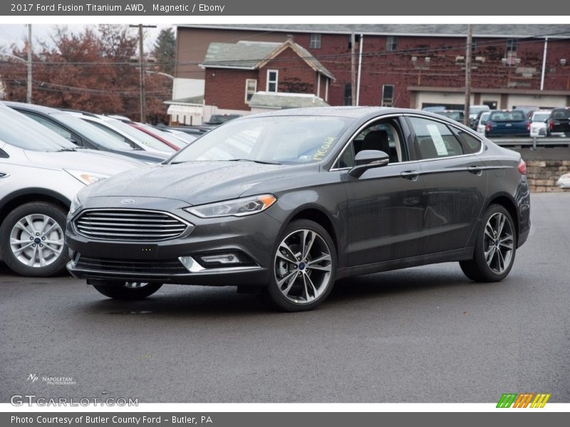 Magnetic / Ebony 2017 Ford Fusion Titanium AWD