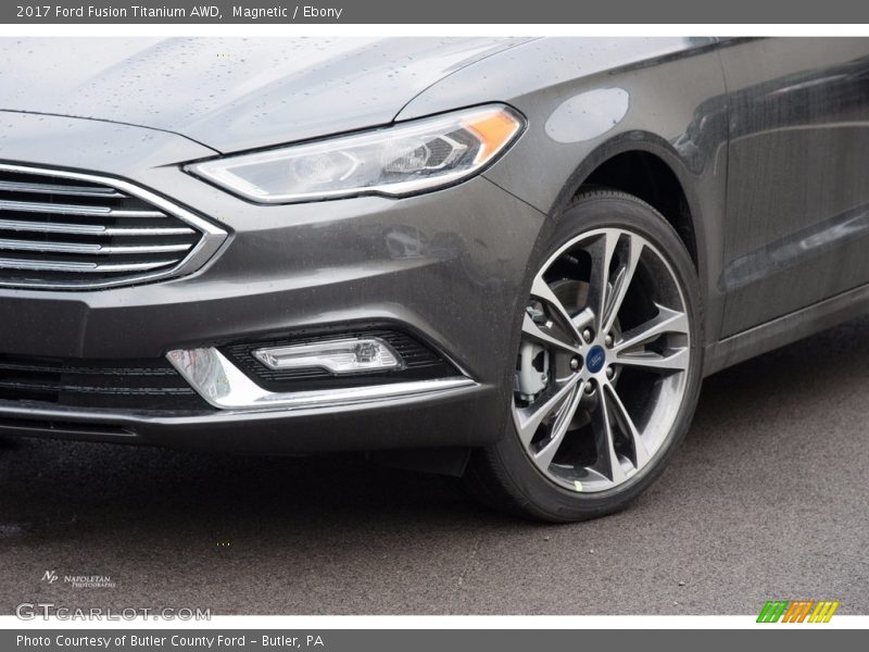 Magnetic / Ebony 2017 Ford Fusion Titanium AWD