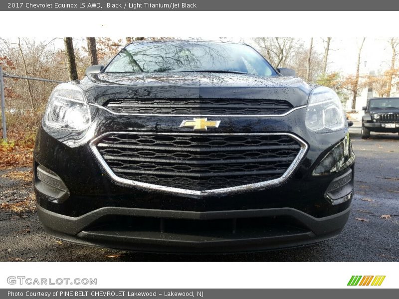 Black / Light Titanium/Jet Black 2017 Chevrolet Equinox LS AWD