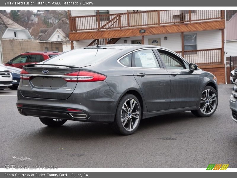 Magnetic / Ebony 2017 Ford Fusion Titanium AWD