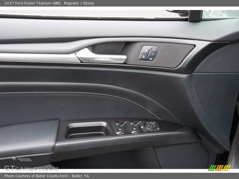 Magnetic / Ebony 2017 Ford Fusion Titanium AWD