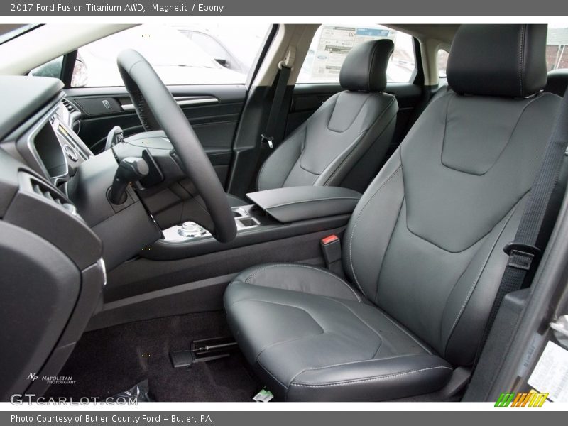 Magnetic / Ebony 2017 Ford Fusion Titanium AWD