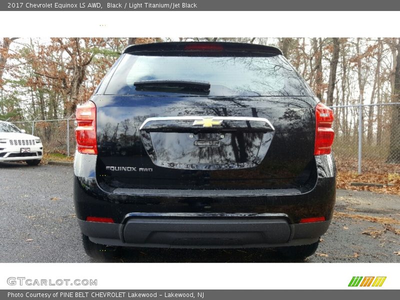 Black / Light Titanium/Jet Black 2017 Chevrolet Equinox LS AWD