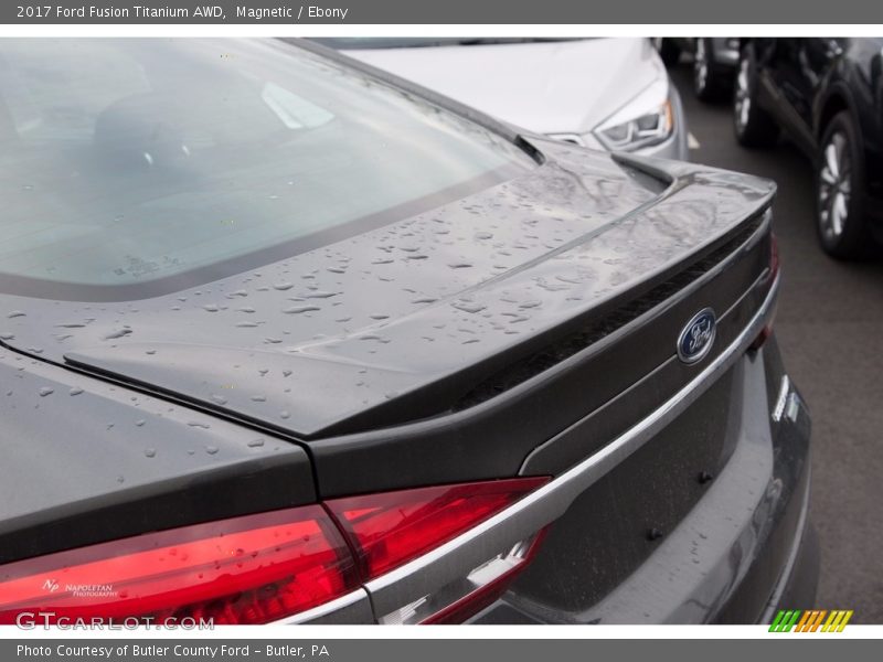 Magnetic / Ebony 2017 Ford Fusion Titanium AWD