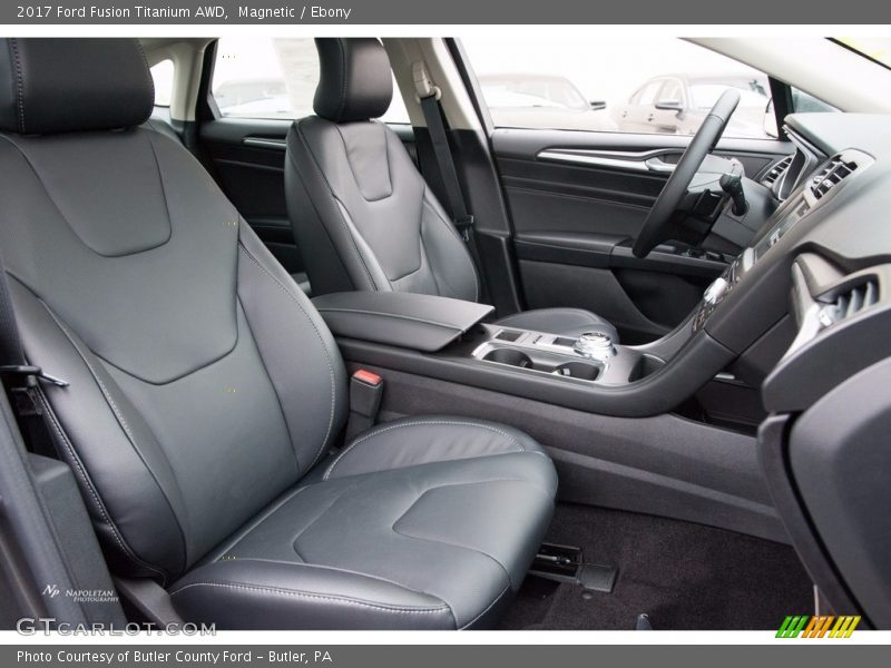 Magnetic / Ebony 2017 Ford Fusion Titanium AWD