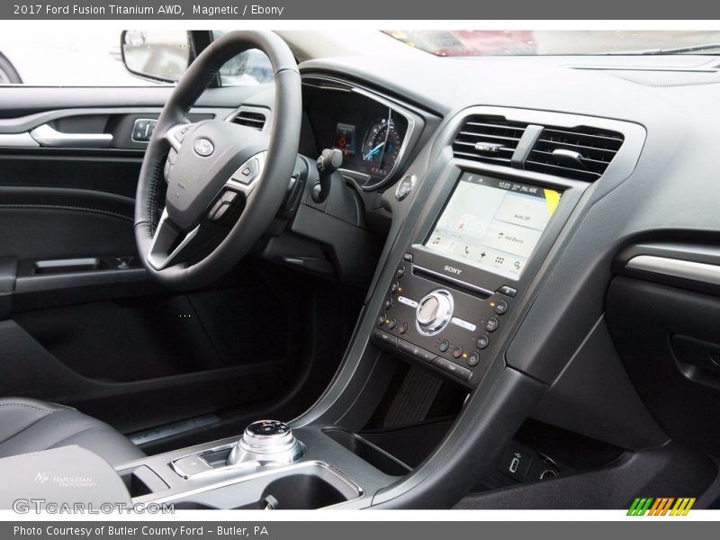 Magnetic / Ebony 2017 Ford Fusion Titanium AWD