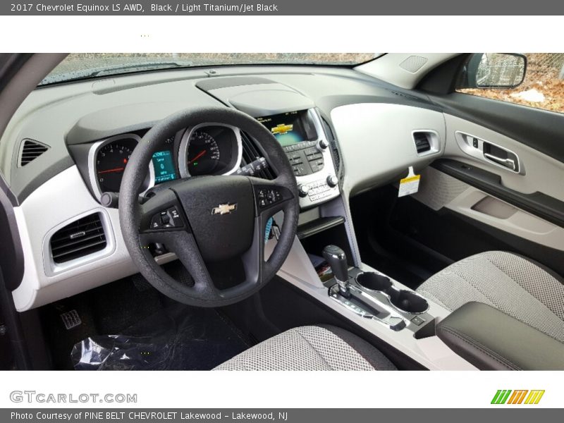 Black / Light Titanium/Jet Black 2017 Chevrolet Equinox LS AWD