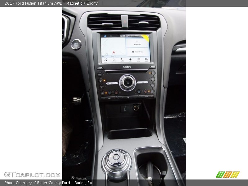 Magnetic / Ebony 2017 Ford Fusion Titanium AWD