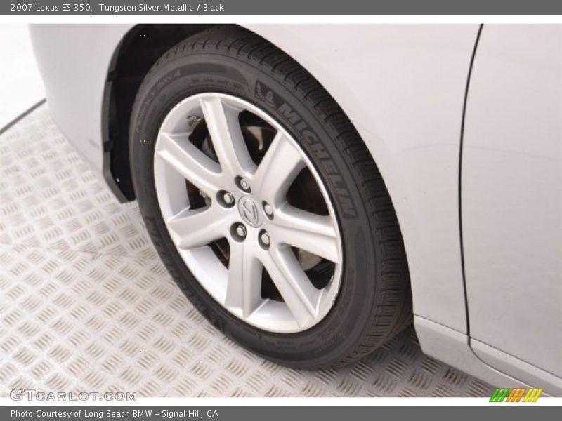 Tungsten Silver Metallic / Black 2007 Lexus ES 350