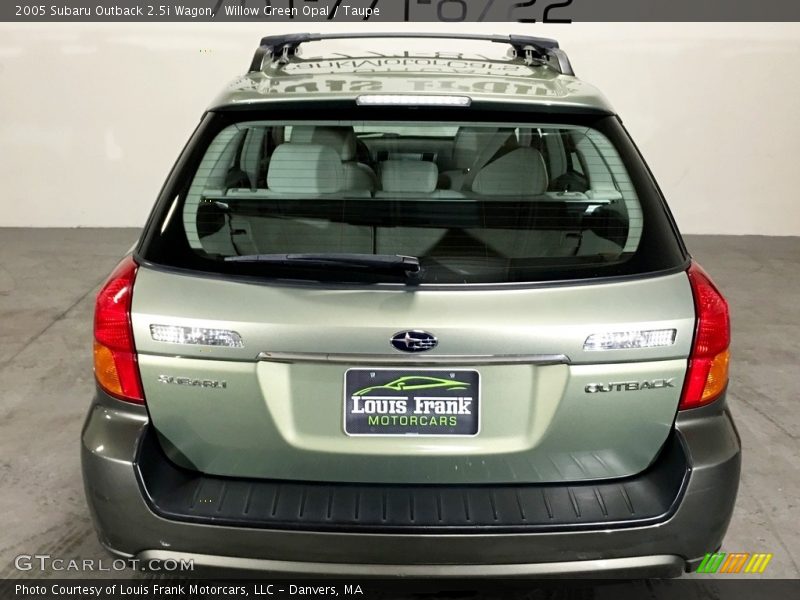 Willow Green Opal / Taupe 2005 Subaru Outback 2.5i Wagon