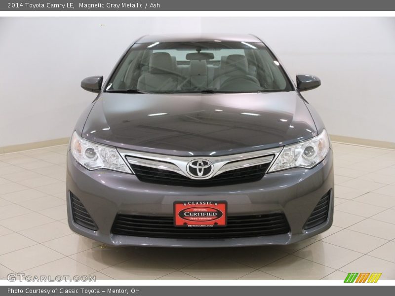 Magnetic Gray Metallic / Ash 2014 Toyota Camry LE