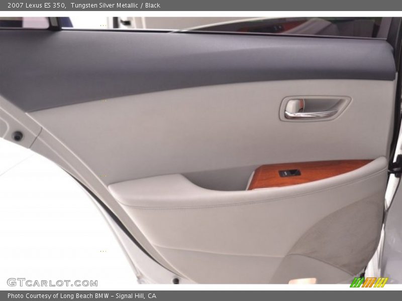 Tungsten Silver Metallic / Black 2007 Lexus ES 350