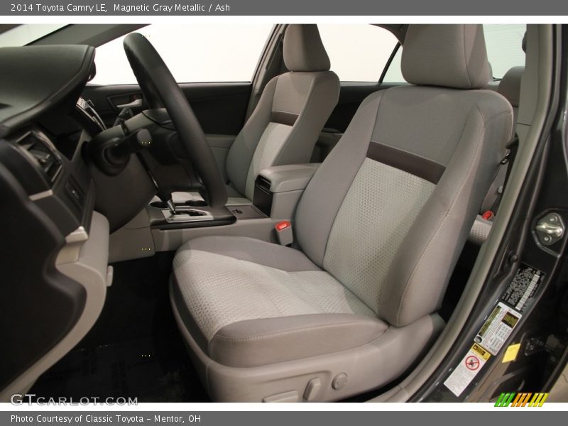 Magnetic Gray Metallic / Ash 2014 Toyota Camry LE