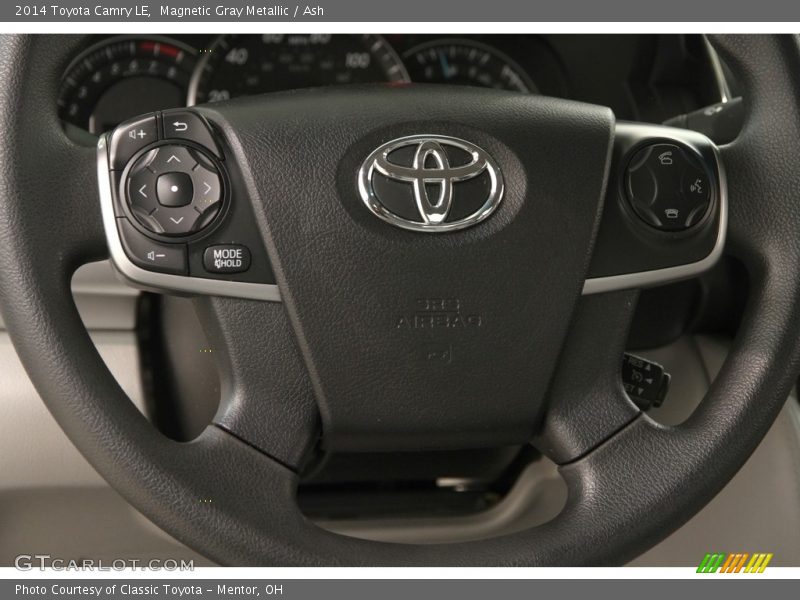 Magnetic Gray Metallic / Ash 2014 Toyota Camry LE