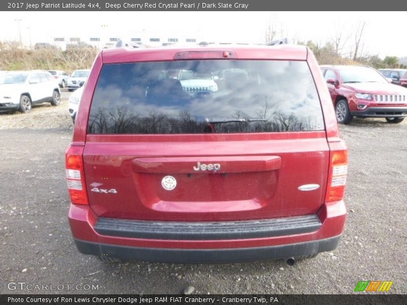 Deep Cherry Red Crystal Pearl / Dark Slate Gray 2017 Jeep Patriot Latitude 4x4