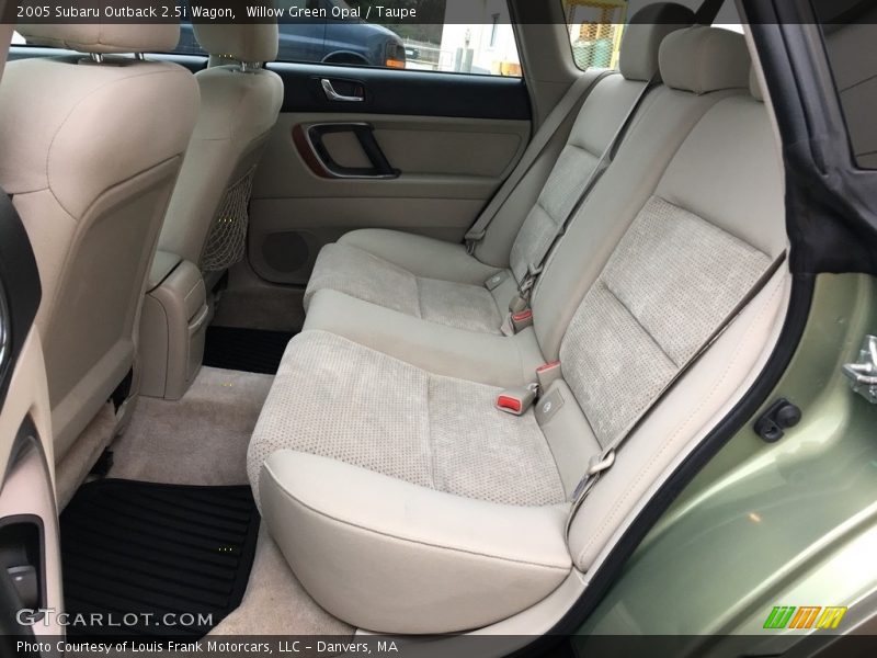 Willow Green Opal / Taupe 2005 Subaru Outback 2.5i Wagon