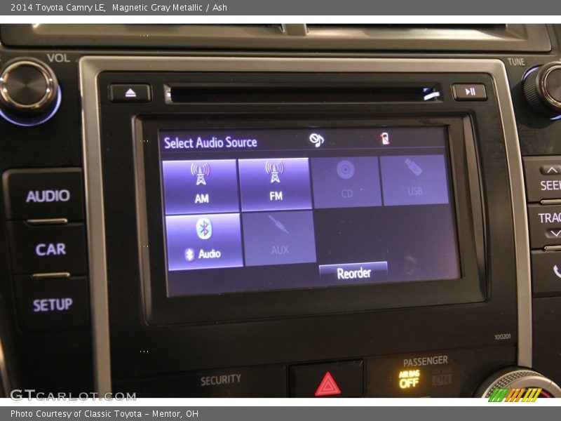 Magnetic Gray Metallic / Ash 2014 Toyota Camry LE