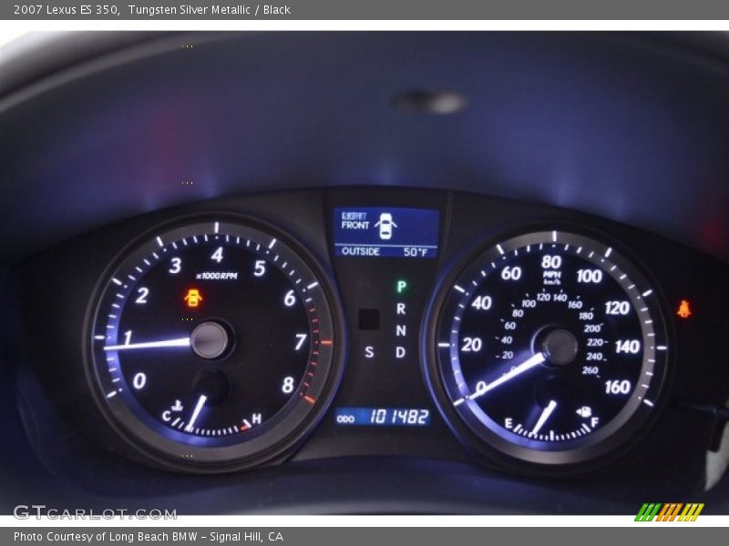 Tungsten Silver Metallic / Black 2007 Lexus ES 350