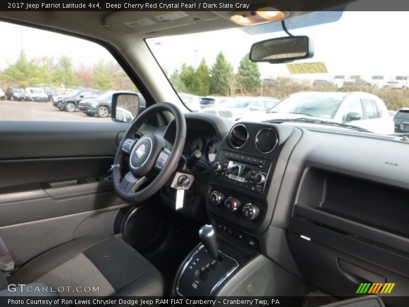 Deep Cherry Red Crystal Pearl / Dark Slate Gray 2017 Jeep Patriot Latitude 4x4