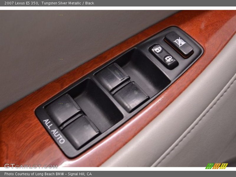 Tungsten Silver Metallic / Black 2007 Lexus ES 350