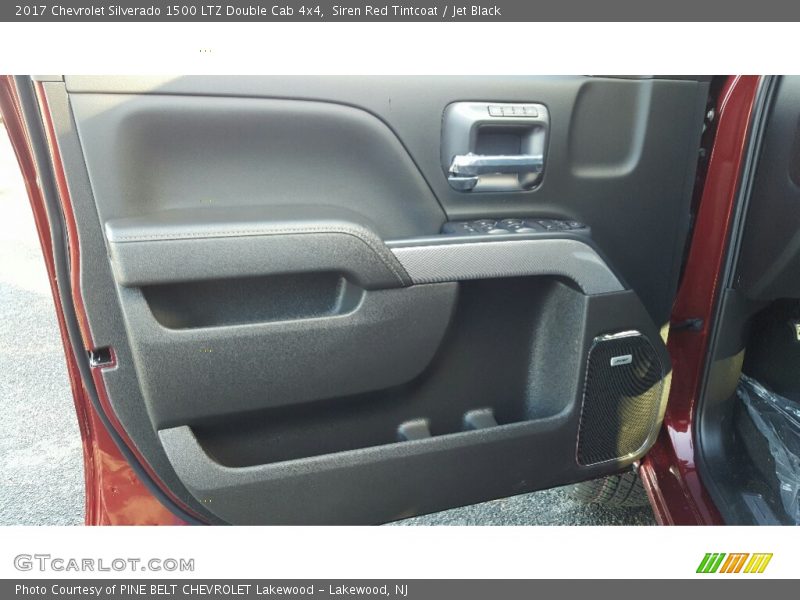 Siren Red Tintcoat / Jet Black 2017 Chevrolet Silverado 1500 LTZ Double Cab 4x4