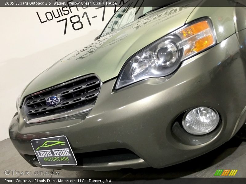Willow Green Opal / Taupe 2005 Subaru Outback 2.5i Wagon