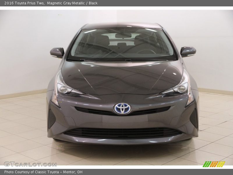 Magnetic Gray Metallic / Black 2016 Toyota Prius Two