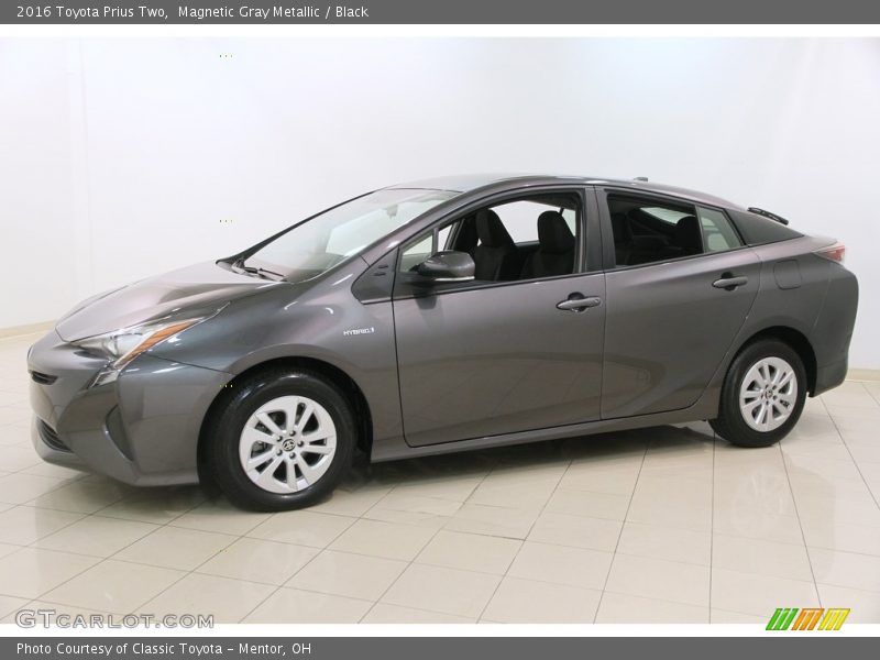 Magnetic Gray Metallic / Black 2016 Toyota Prius Two