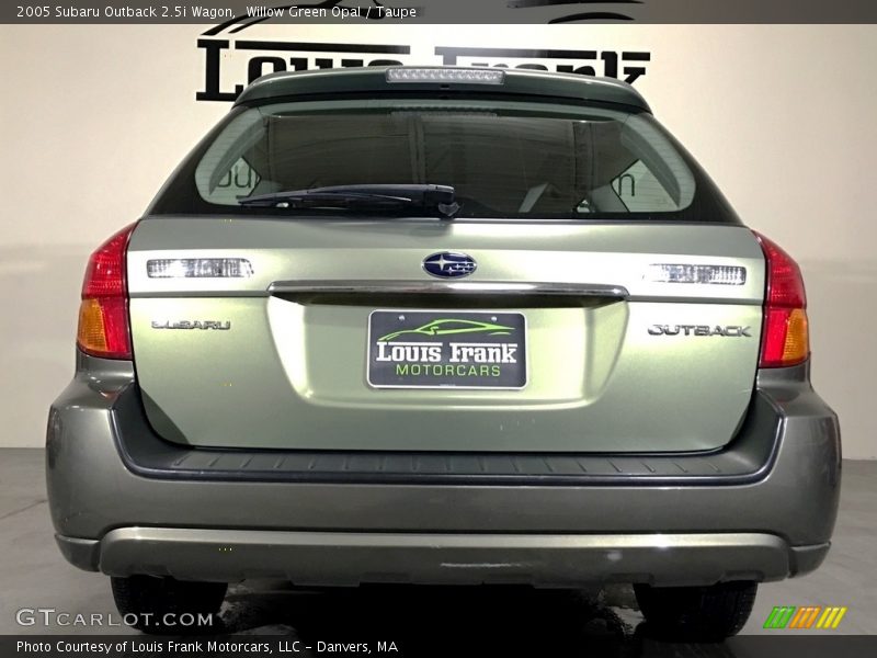Willow Green Opal / Taupe 2005 Subaru Outback 2.5i Wagon