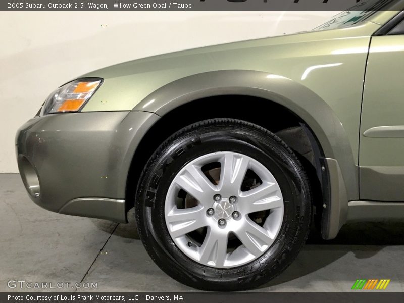 Willow Green Opal / Taupe 2005 Subaru Outback 2.5i Wagon