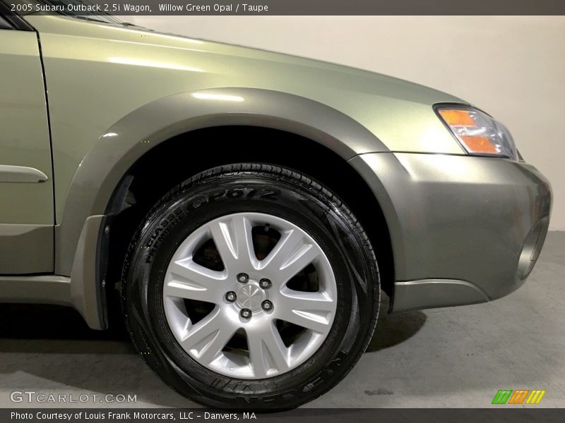 Willow Green Opal / Taupe 2005 Subaru Outback 2.5i Wagon