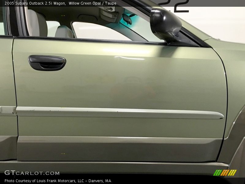 Willow Green Opal / Taupe 2005 Subaru Outback 2.5i Wagon