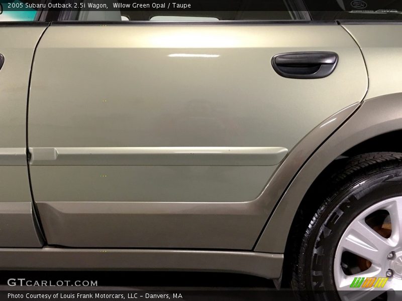 Willow Green Opal / Taupe 2005 Subaru Outback 2.5i Wagon