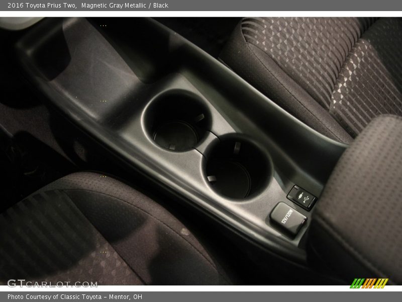 Magnetic Gray Metallic / Black 2016 Toyota Prius Two