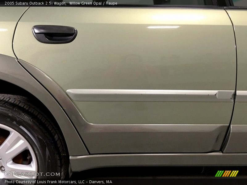 Willow Green Opal / Taupe 2005 Subaru Outback 2.5i Wagon