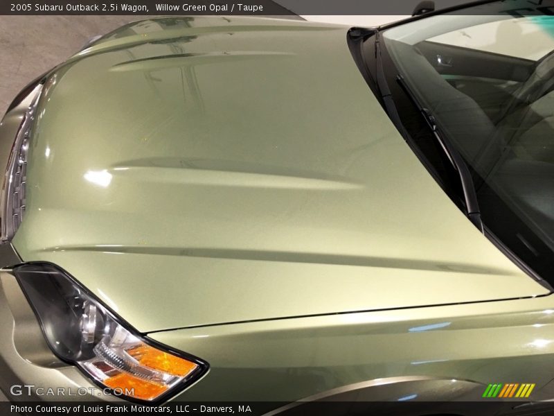 Willow Green Opal / Taupe 2005 Subaru Outback 2.5i Wagon