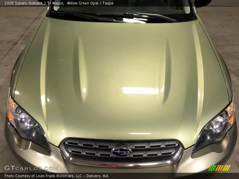 Willow Green Opal / Taupe 2005 Subaru Outback 2.5i Wagon