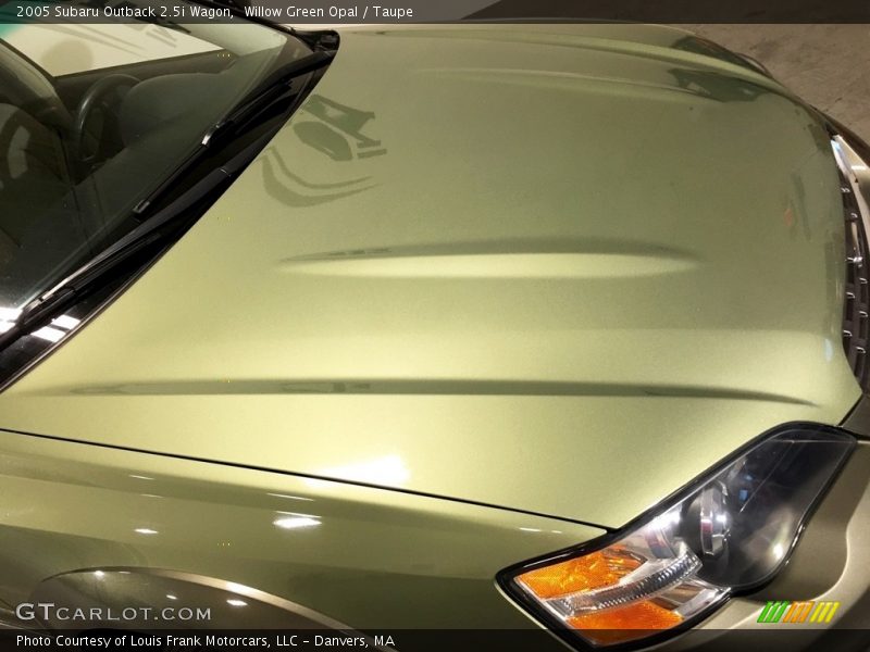 Willow Green Opal / Taupe 2005 Subaru Outback 2.5i Wagon