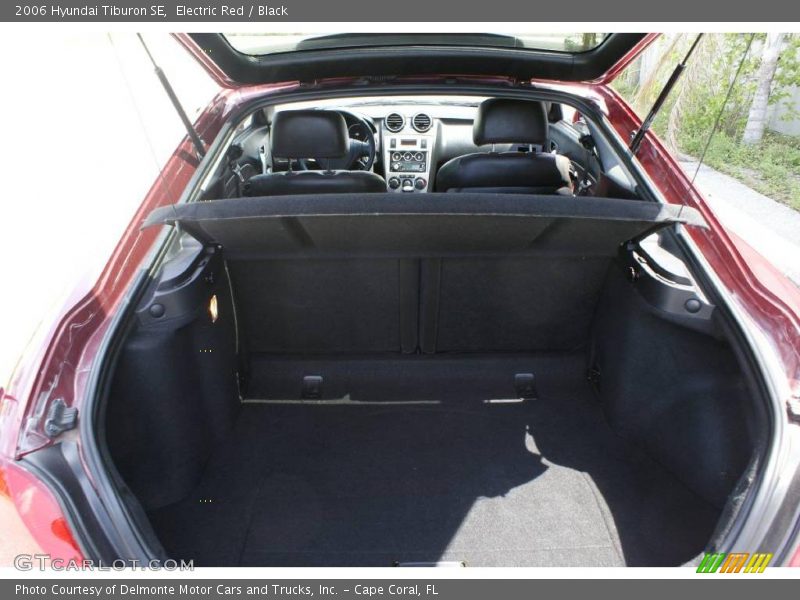Electric Red / Black 2006 Hyundai Tiburon SE