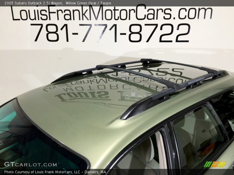 Willow Green Opal / Taupe 2005 Subaru Outback 2.5i Wagon