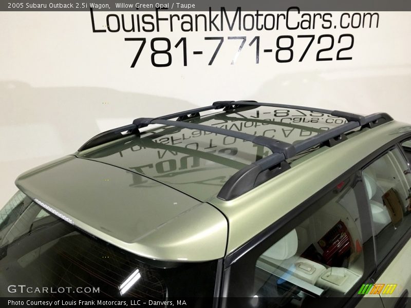 Willow Green Opal / Taupe 2005 Subaru Outback 2.5i Wagon
