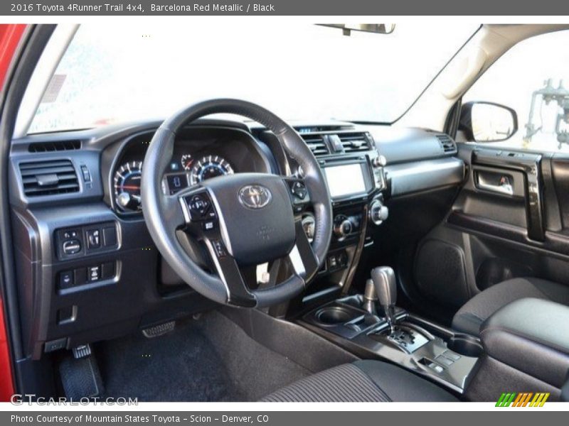Barcelona Red Metallic / Black 2016 Toyota 4Runner Trail 4x4
