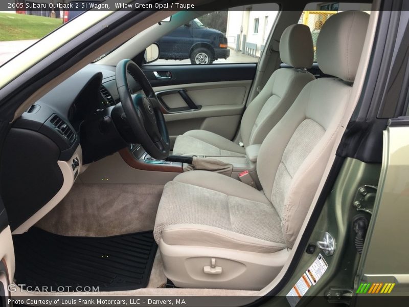 Willow Green Opal / Taupe 2005 Subaru Outback 2.5i Wagon