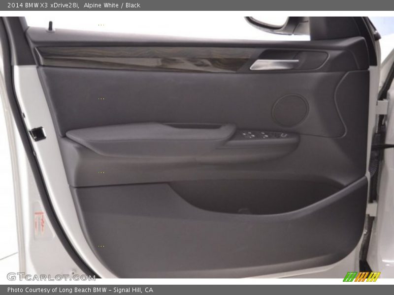 Alpine White / Black 2014 BMW X3 xDrive28i